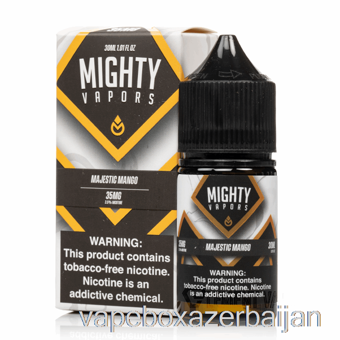 Vape Baku Majestic Mango - Mighty Vapors Salts - 30mL 35mg